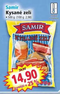 Norma Samir Kysané zelí nabídka