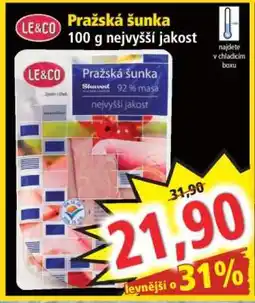 Norma PRAŽSKÁ ŠUNKA nabídka