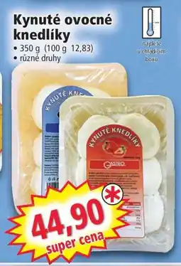 Norma Kynuté ovocné knedlíky nabídka