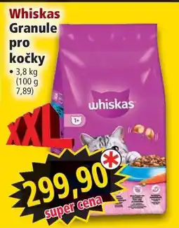 Norma Whiskas Granule pro kočky nabídka