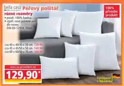 Norma Péřový polštář nabídka
