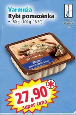 Norma VARMUŽA Rybí pomazánka nabídka