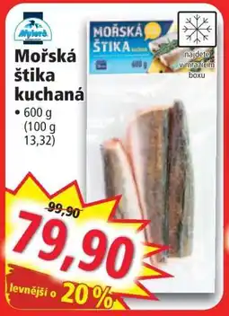 Norma Mořská štika kuchaná nabídka