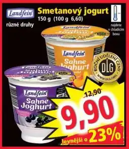 Norma Smetanový jogurt nabídka