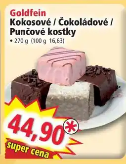 Norma Goldfein Kokosové / Čokoládové / Punčové kostky nabídka