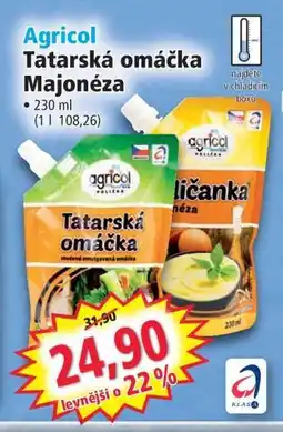 Norma Agricol Tatarská omáčka, Majonéza nabídka