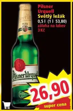 Norma Pilsner Urquell světlý ležák nabídka