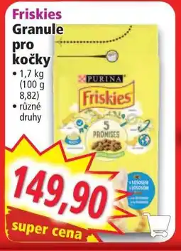 Norma Friskies nabídka