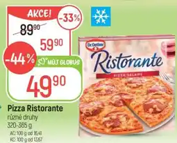Globus Pizza Ristorante nabídka