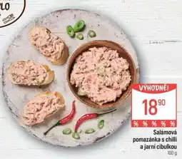 Globus Salámová pomazánka s chilli a jarní cibulkou nabídka