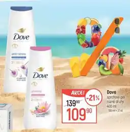 Globus Dove sprchový gel různé druhy nabídka