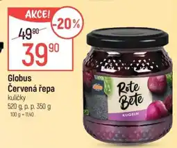 Globus Globus Červená řepa kuličky nabídka