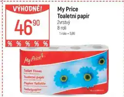 Globus My Price toaletní papír nabídka