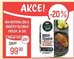 Globus Hotová jídla značky Globus Fresh 'n' Go nabídka