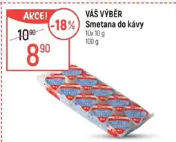 Globus VÁŠ VÝBĚR Smetana do kávy nabídka