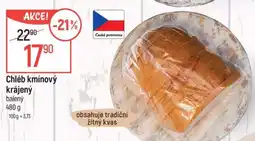 Globus Chléb kmínový krájený nabídka