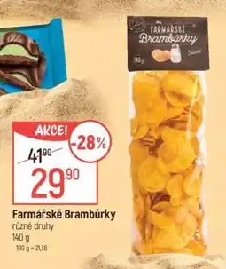 Globus Farmářské brambůrky nabídka