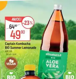 Globus Captain Kombucha BIO Summer Lemonade nabídka