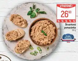 Globus Škvarková pomazánka nabídka
