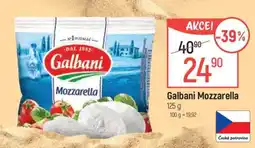 Globus Galbani mozzarella nabídka