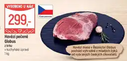 Globus Hovězí pečeně Globus nabídka