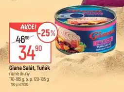 Globus Giana Salát, Tuňák nabídka