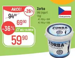 Globus Zorba bílý jogurt 1 kg nabídka