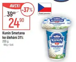 Globus KUNÍN SMETANA KE ŠLEHÁNÍ 31 % nabídka