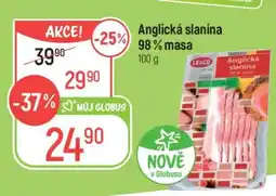 Globus Anglická slanina 98 % masa nabídka