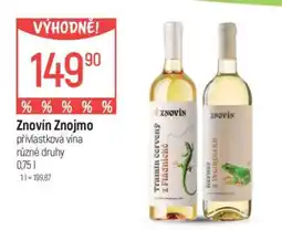 Globus Znovín Znojmo nabídka