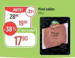 Globus Pivní salám nabídka