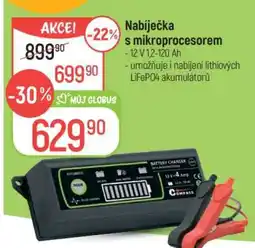 Globus NABÍJEČKA S MIKROPROCESOREM nabídka