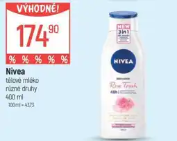 Globus Nivea Tělové mléko nabídka