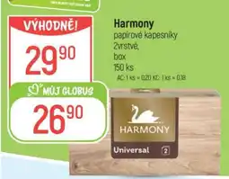 Globus Harmony papírové kapesníky nabídka