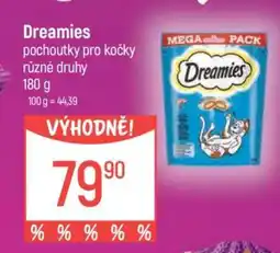 Globus Dreamies pochoutky pro kočky nabídka