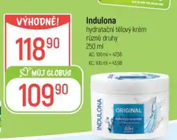 Globus Indulona hydratační tělový krém nabídka