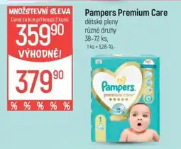 Globus Pampers Premium Care nabídka
