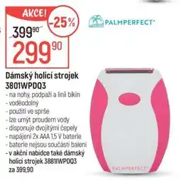 Globus Dámský holicí strojek 3801WPDQ3 nabídka