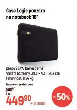 Globus Case Logic pouzdro na notebook 16 nabídka