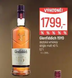 Globus Glenfiddich 15YO nabídka