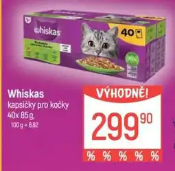 Globus Whiskas kapsičky pro kočky nabídka