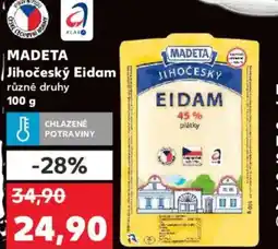 Kaufland MADETA Jihočeský Eidam nabídka