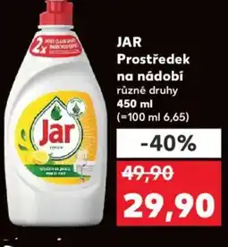 Kaufland JAR Prostředek na nádobí nabídka