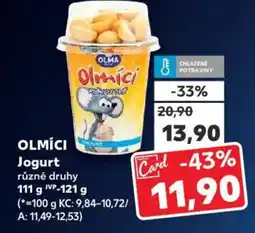 Kaufland OLMA Olmíci Jogurt nabídka