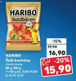 Kaufland HARIBO Želé bonbóny nabídka