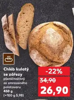 Kaufland Chléb kulatý se zářezy nabídka