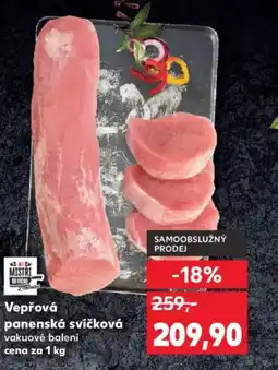 Kaufland Vepřová panenská svíčková nabídka