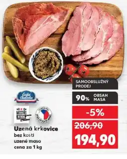 Kaufland Uzená krkovice nabídka