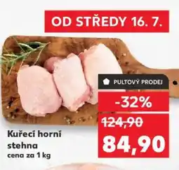 Kaufland Kuřecí horní stehna nabídka