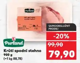 Kaufland Krůtí spodní stehno nabídka